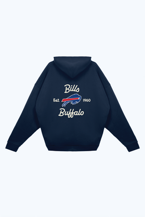 Buffalo Bills Fanleisure Heavyweight Hoodie - True Navy