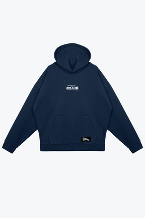 Seattle Seahawks Fanleisure Heavyweight Hoodie - True Navy