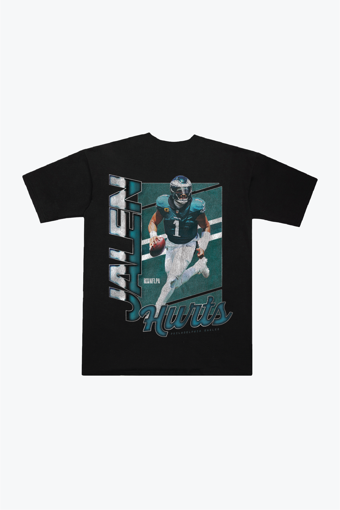 Jalen Hurts Heavyweight T-Shirt - Black