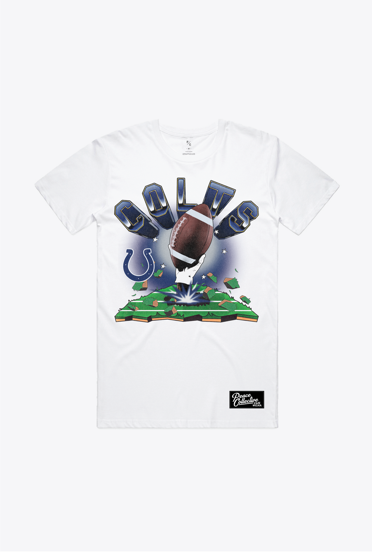 Indianapolis Colts Vintage Clubhouse T-Shirt - White
