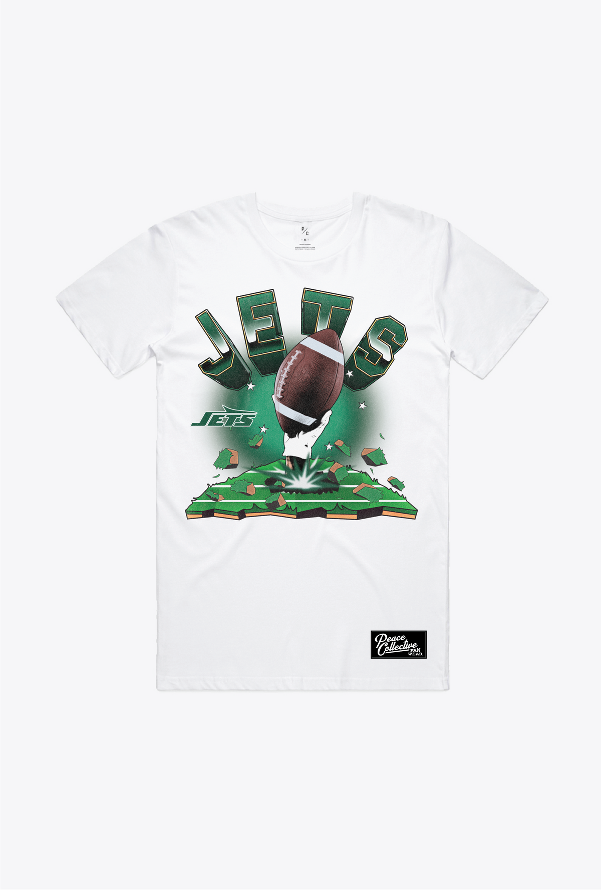 New York Jets Vintage Clubhouse T-Shirt - White