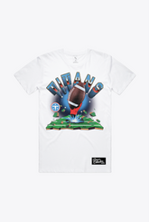 Tennessee Titans Vintage Clubhouse T-Shirt - White