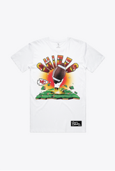 Kansas City Chiefs Vintage Clubhouse T-Shirt - White