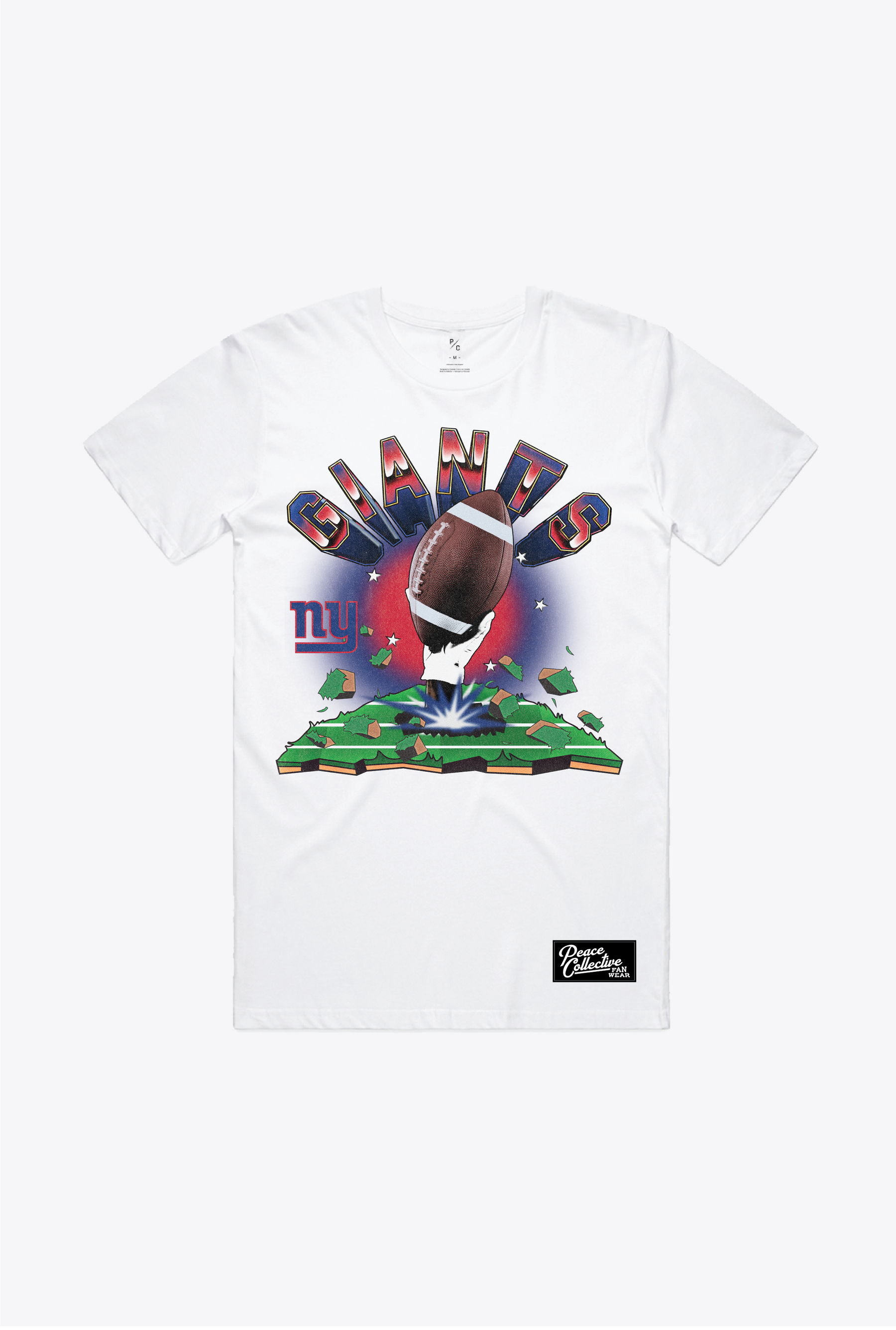 New York Giants Vintage Clubhouse T-Shirt - White