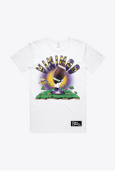 Minnesota Vikings Vintage Clubhouse T-Shirt - White
