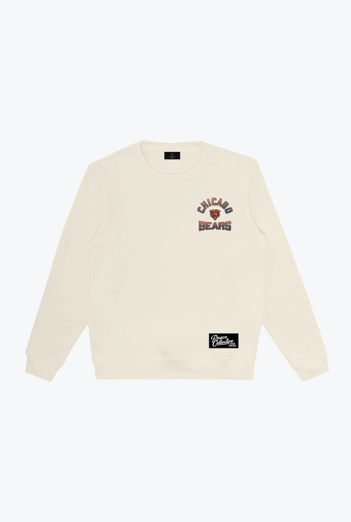 Chicago Bears Vintage Clubhouse Score Crewneck - Ivory