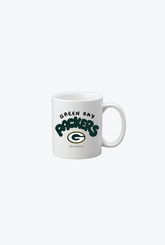 Green Bay Packers Mug - White