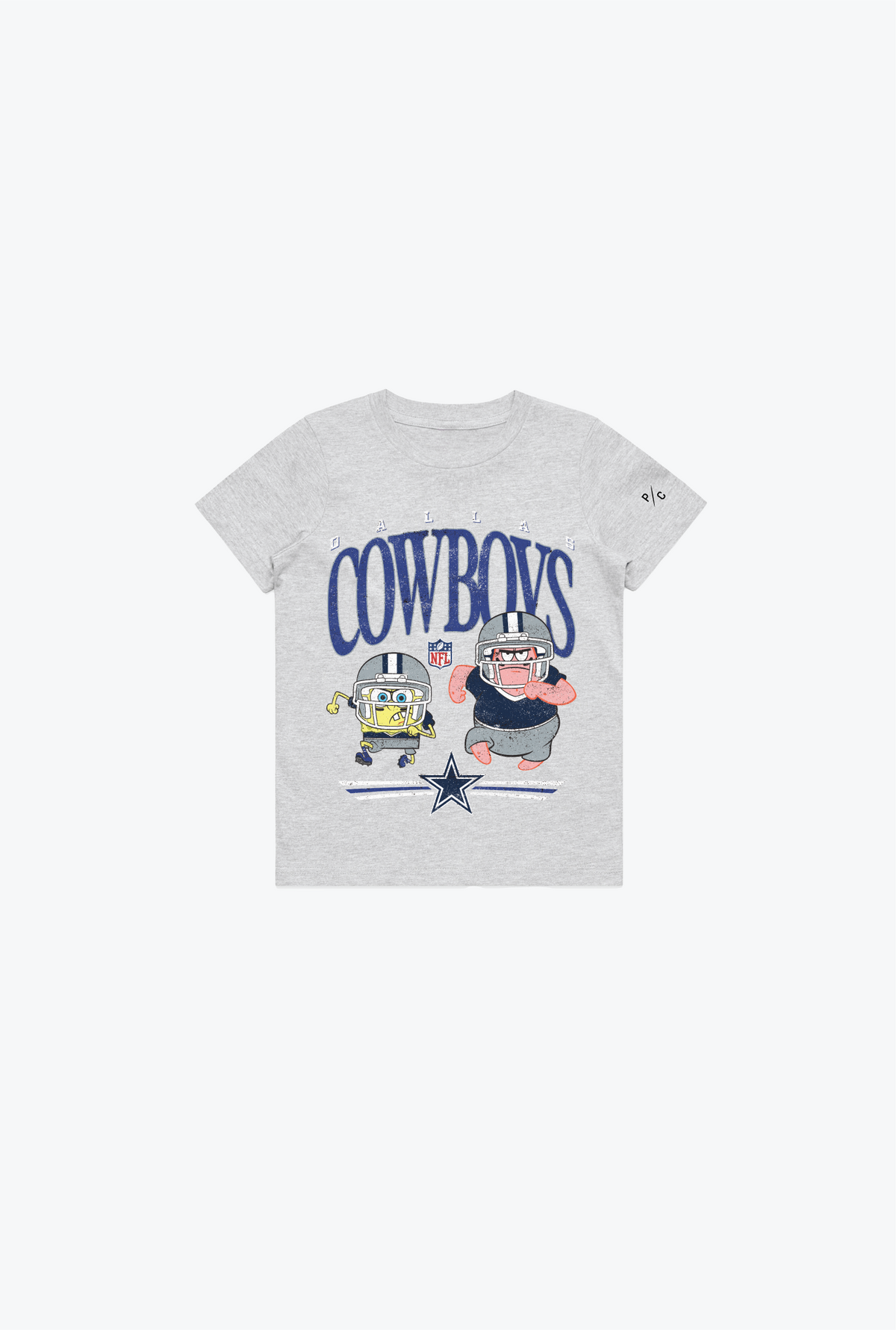 Spongebob & Patrick Rush Kids T-Shirt - Dallas Cowboys