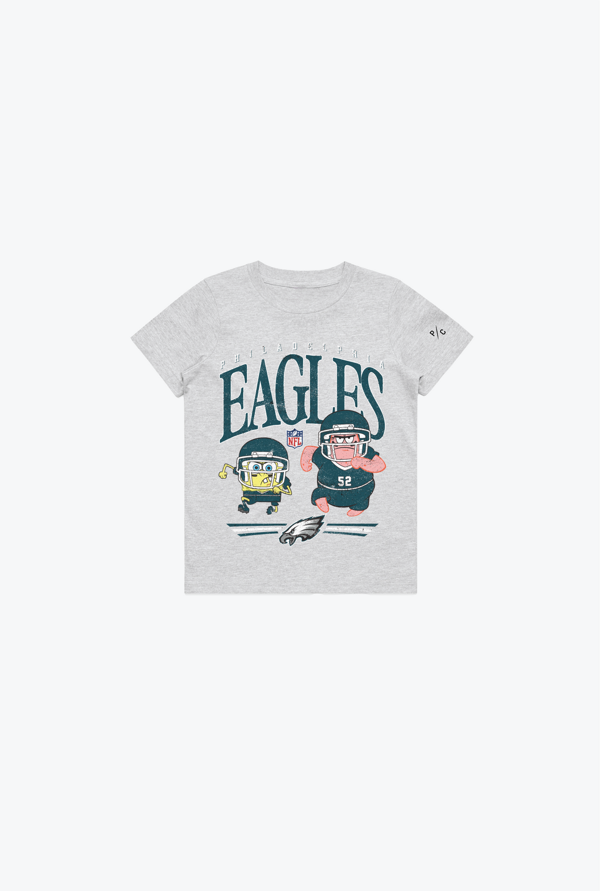 Spongebob & Patrick Rush Kids T-Shirt - Philadelphia Eagles