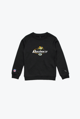 NFL x Nickelodeon Kids Embroidered Crewneck - Green Bay Packers