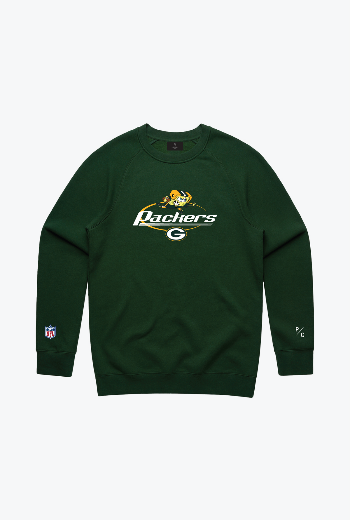 NFL x Nickelodeon Embroidered Crewneck - Green Bay Packers