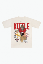 T-shirt épais George Kittle - Ivoire