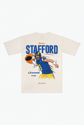 Matthew Stafford Heavyweight T-Shirt - Elfenbein