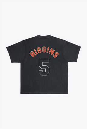 T-shirt épais teint en pièce Tee Higgins - Noir