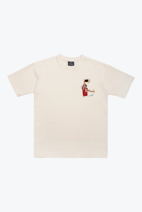 Travis Kelce Heavyweight T-Shirt - Ivory