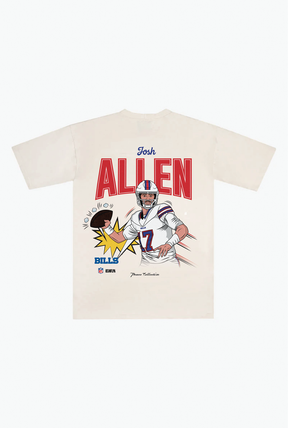 Josh Allen Heavyweight T-Shirt - Ivory