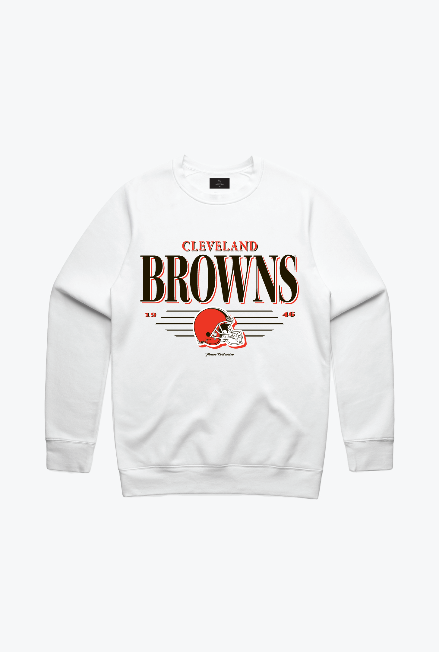 Cleveland Browns Vintage Crewneck - White