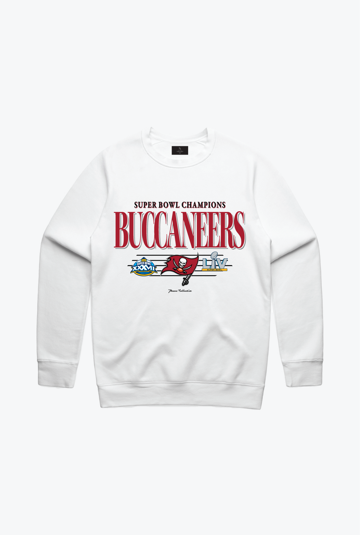 Tampa Bay Buccaneers Vintage Crewneck - White
