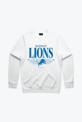 Detroit Lions Vintage Crewneck - White