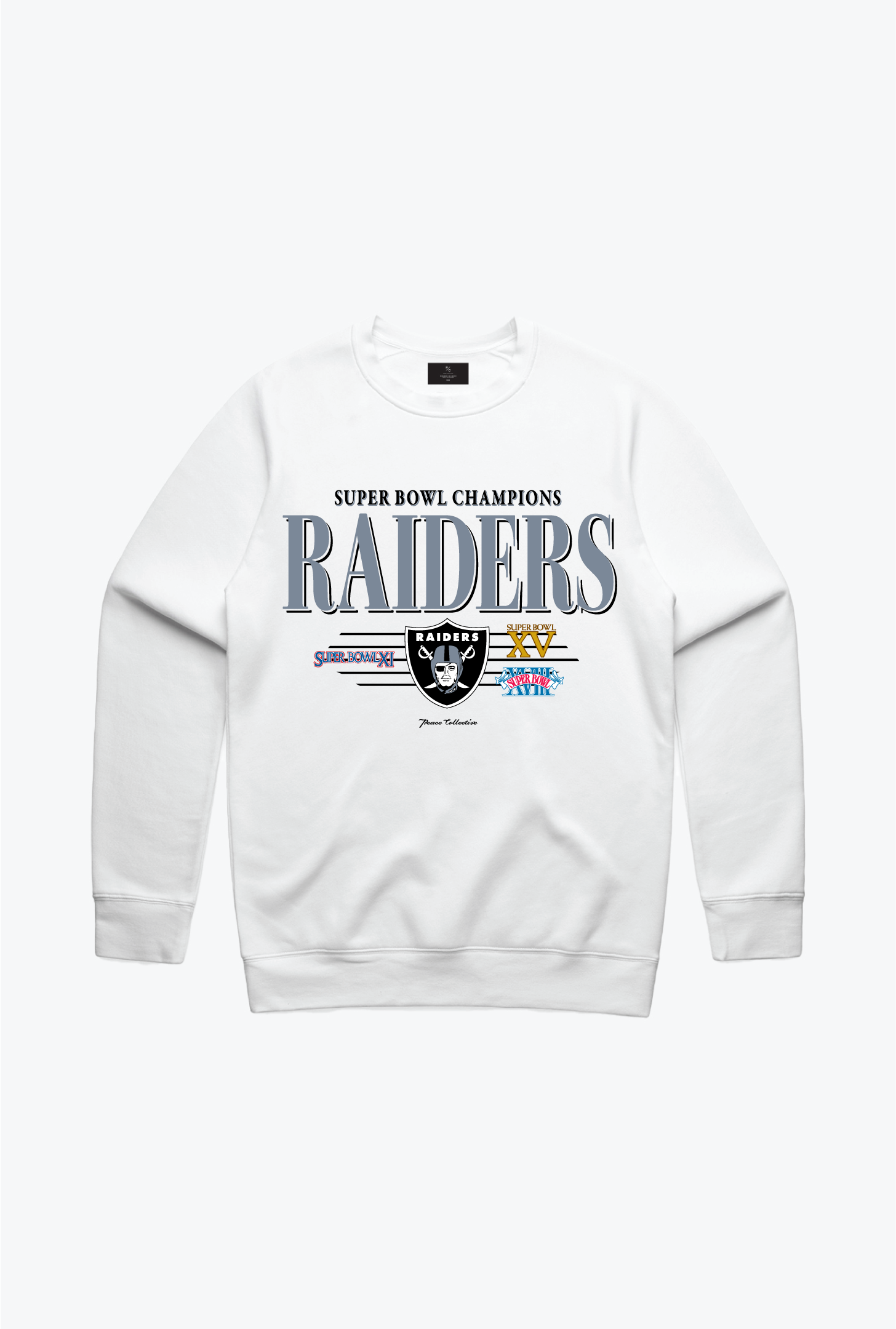 Las Vegas Raiders Vintage Crewneck - White