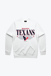 Houston Texans Vintage Crewneck - White