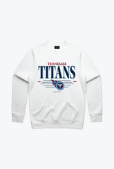 Tennessee Titans Vintage Crewneck - White