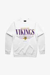 Minnesota Vikings Vintage Crewneck - White