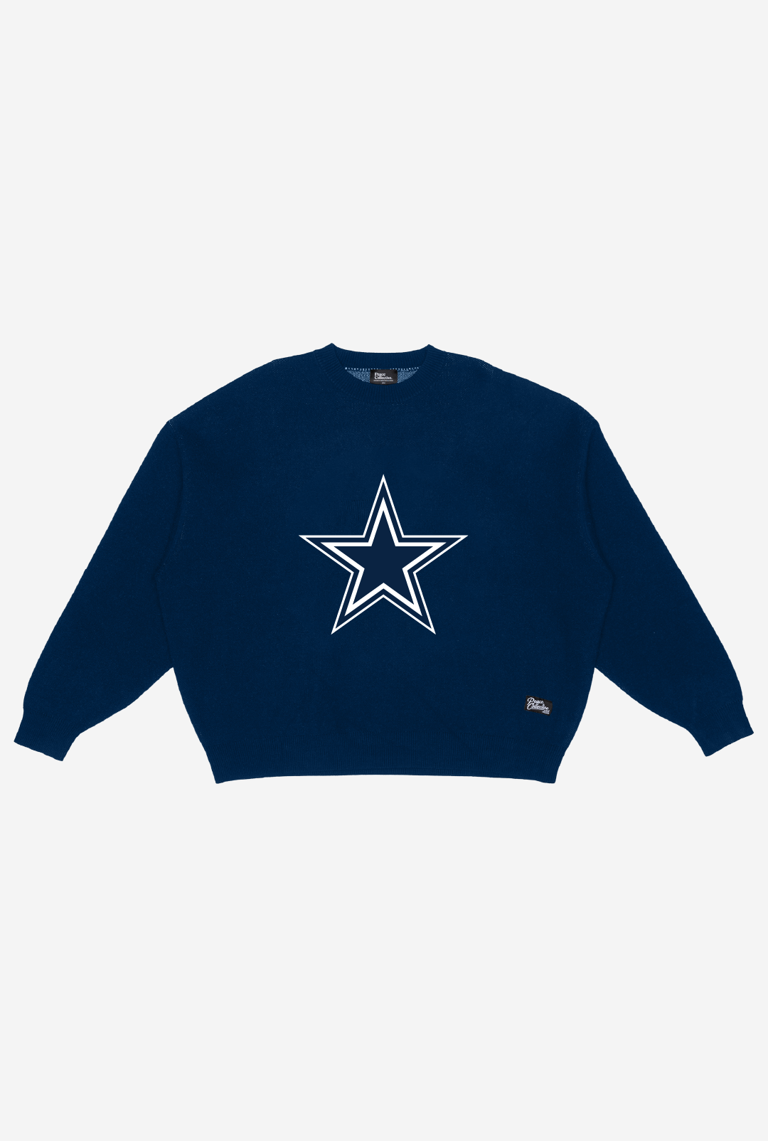 Dallas Cowboys Oversized Knit Sweater - Navy