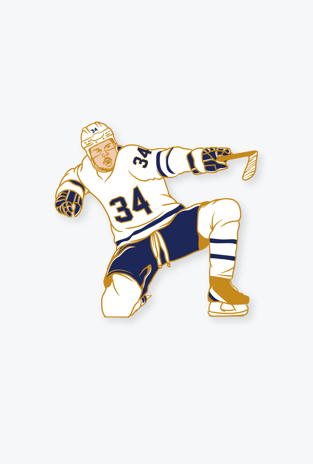 Auston Matthews Away Pin - Multicolour
