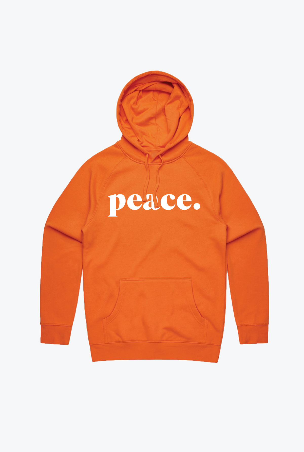 Peace Hoodie - Orange