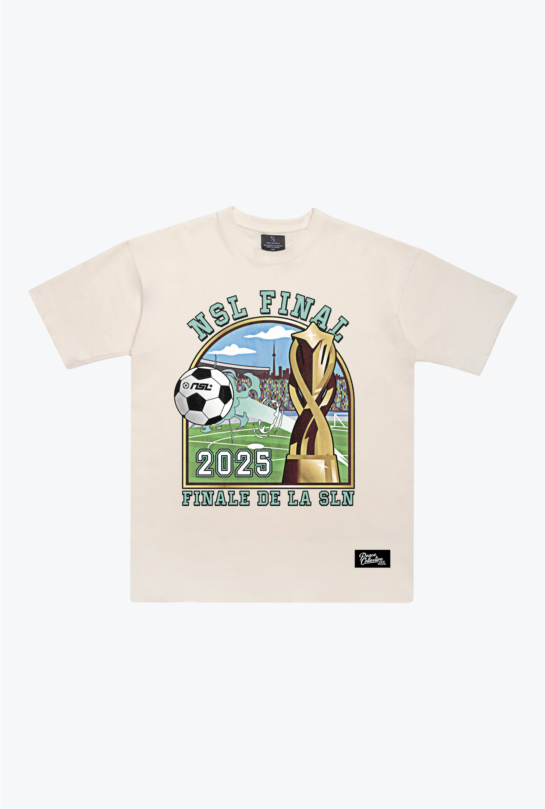 NSL Final 2025 Heavyweight T-Shirt - Ivory