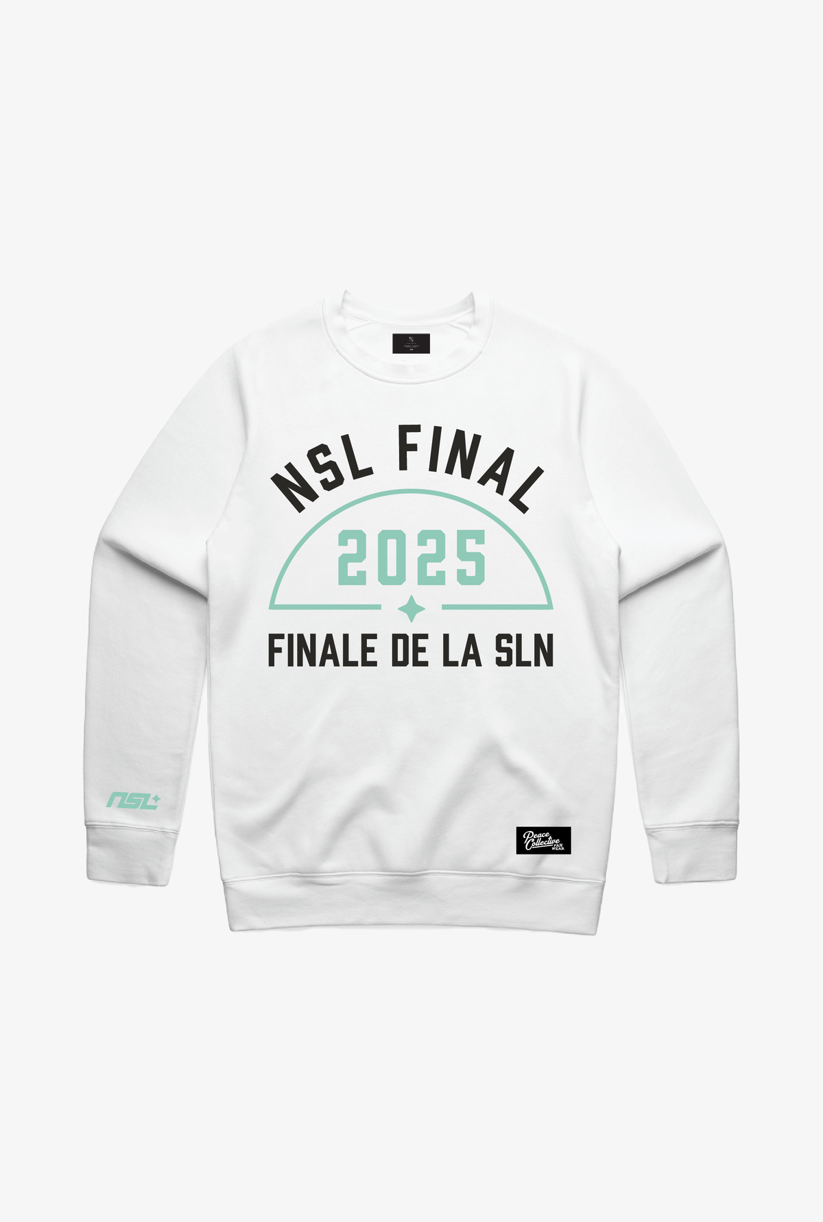 NSL Final 2025 Crewneck - White