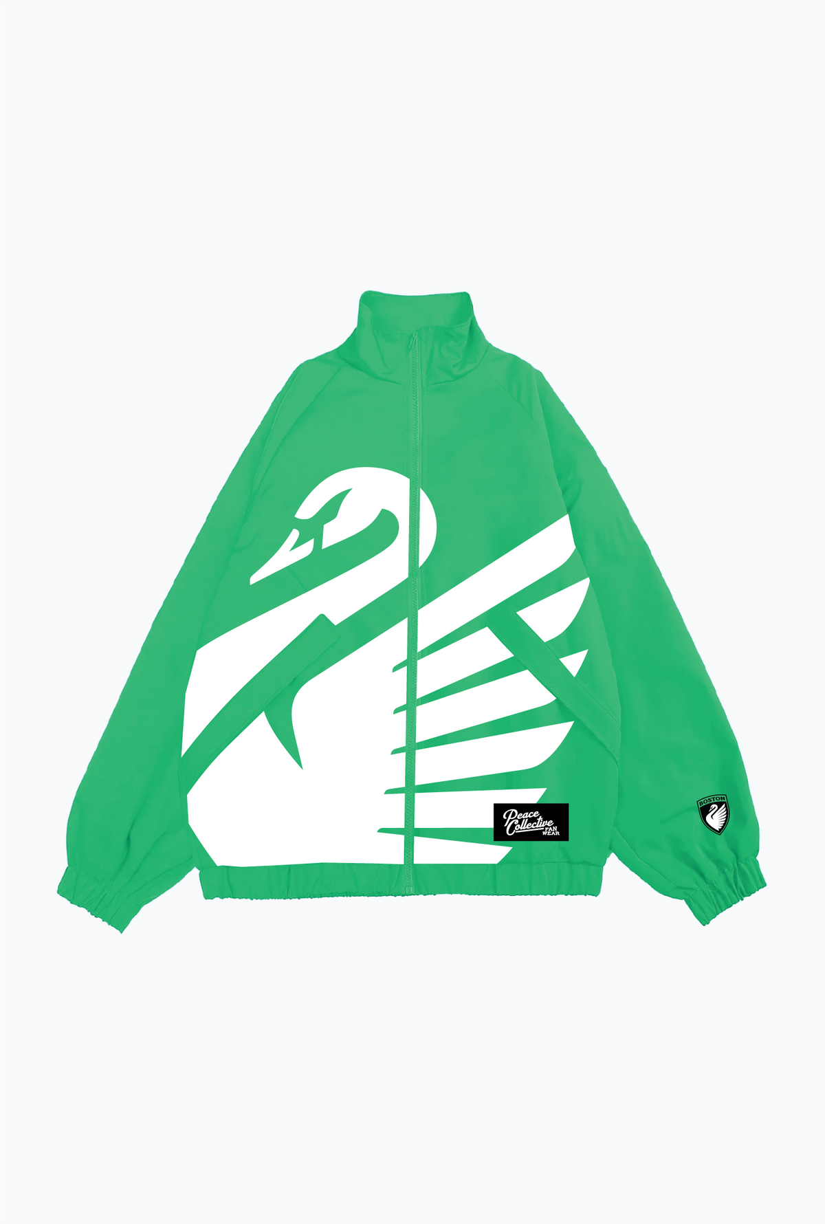 Boston Legacy FC Emblem Windbreaker Jacket - Green
