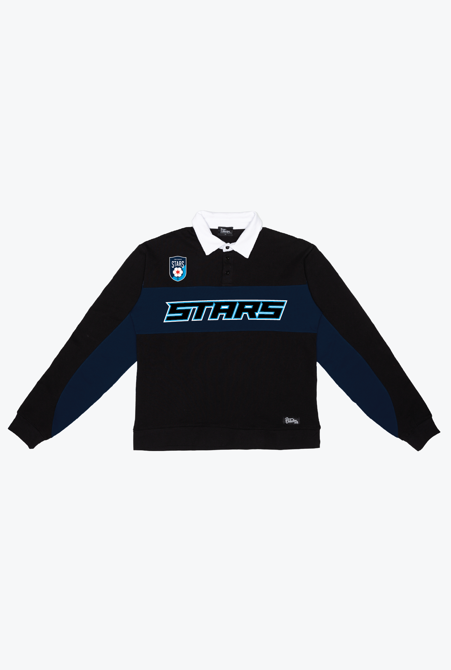 Polo de rugby Chicago Stars FC - Noir / Marine
