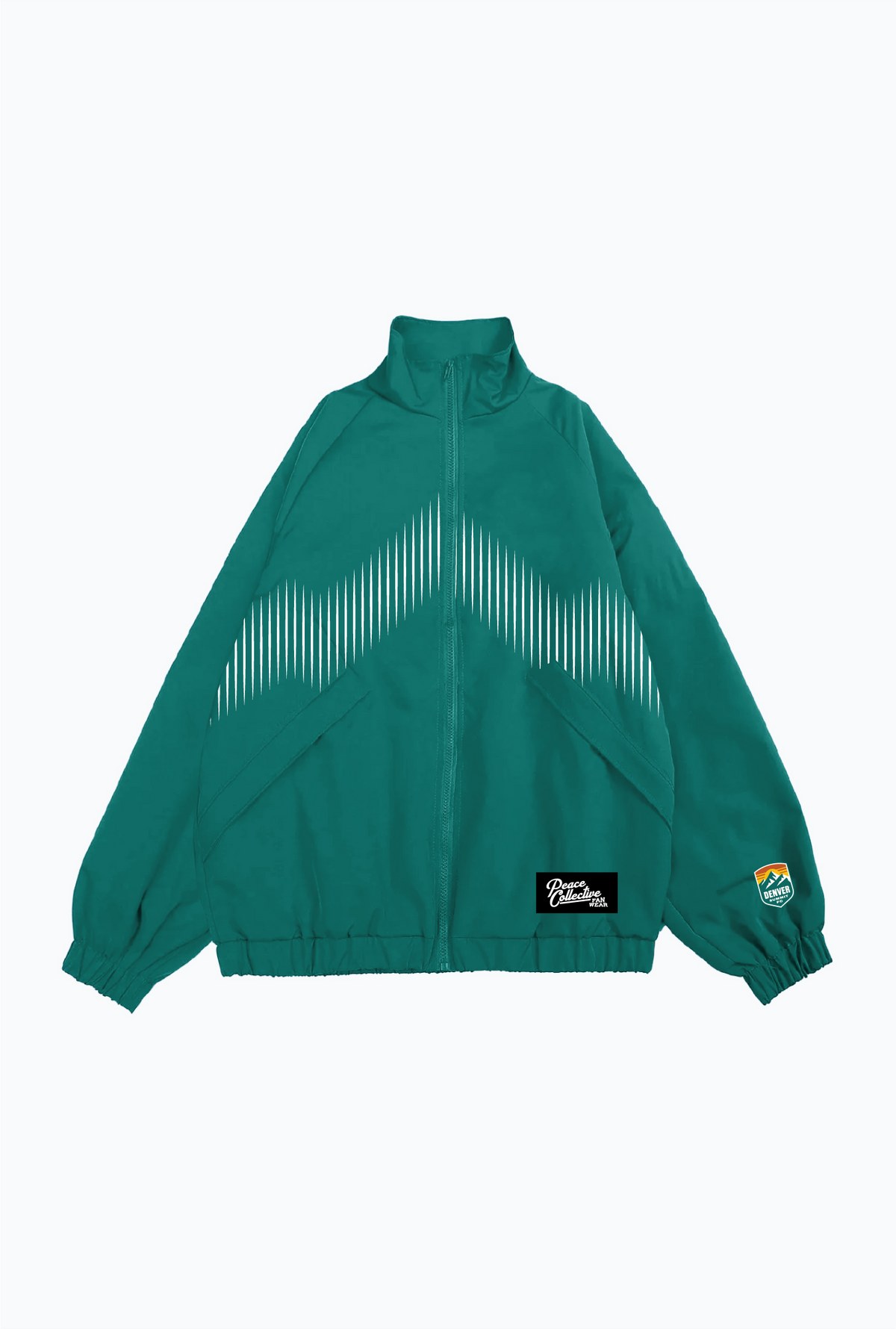 Denver Summit FC Emblem Windbreaker Jacket - Evergreen
