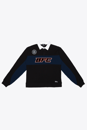 Polo de rugby Bay FC - Negra / Marino
