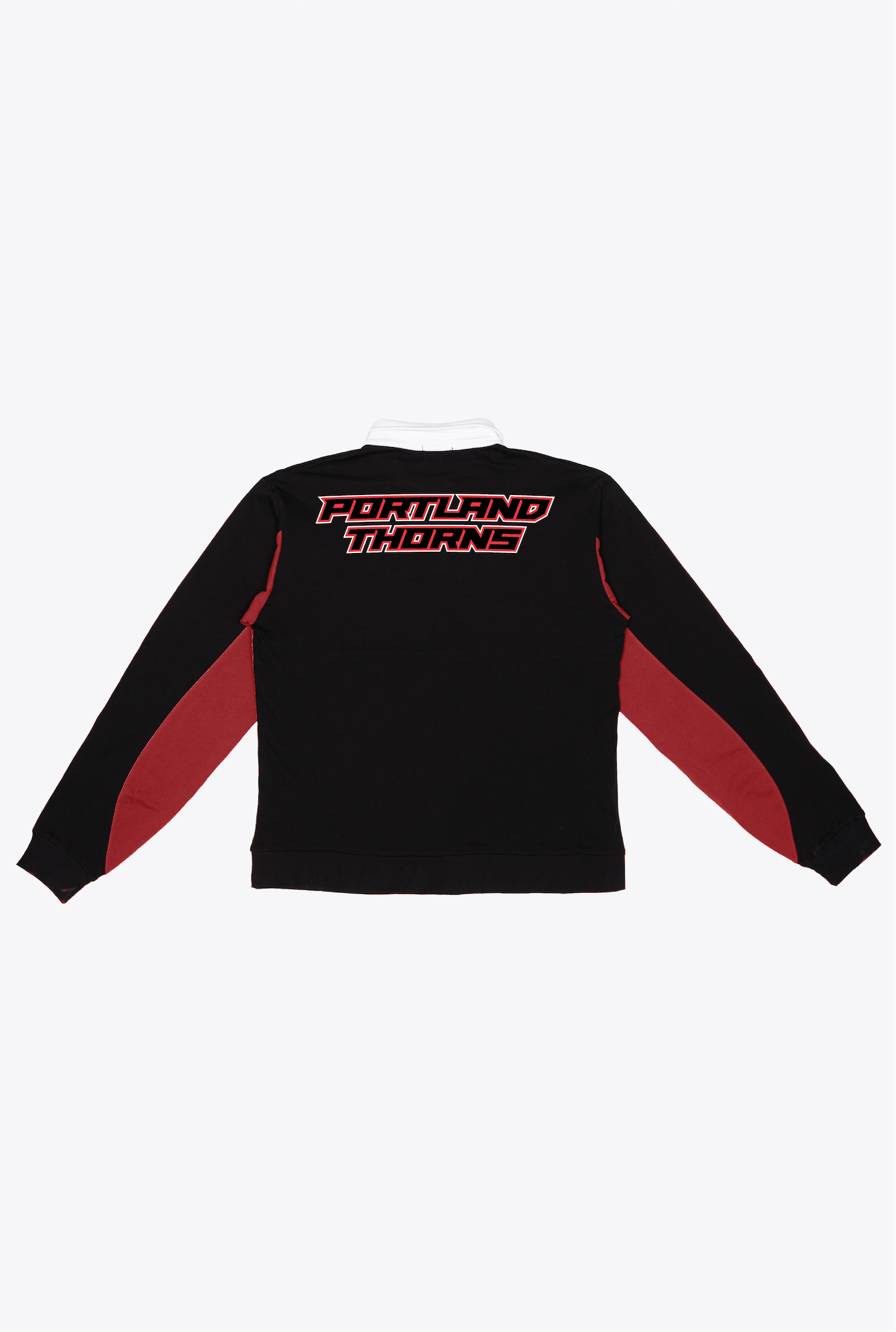Polo de rugby Portland Thorns FC - Negra / Marrón