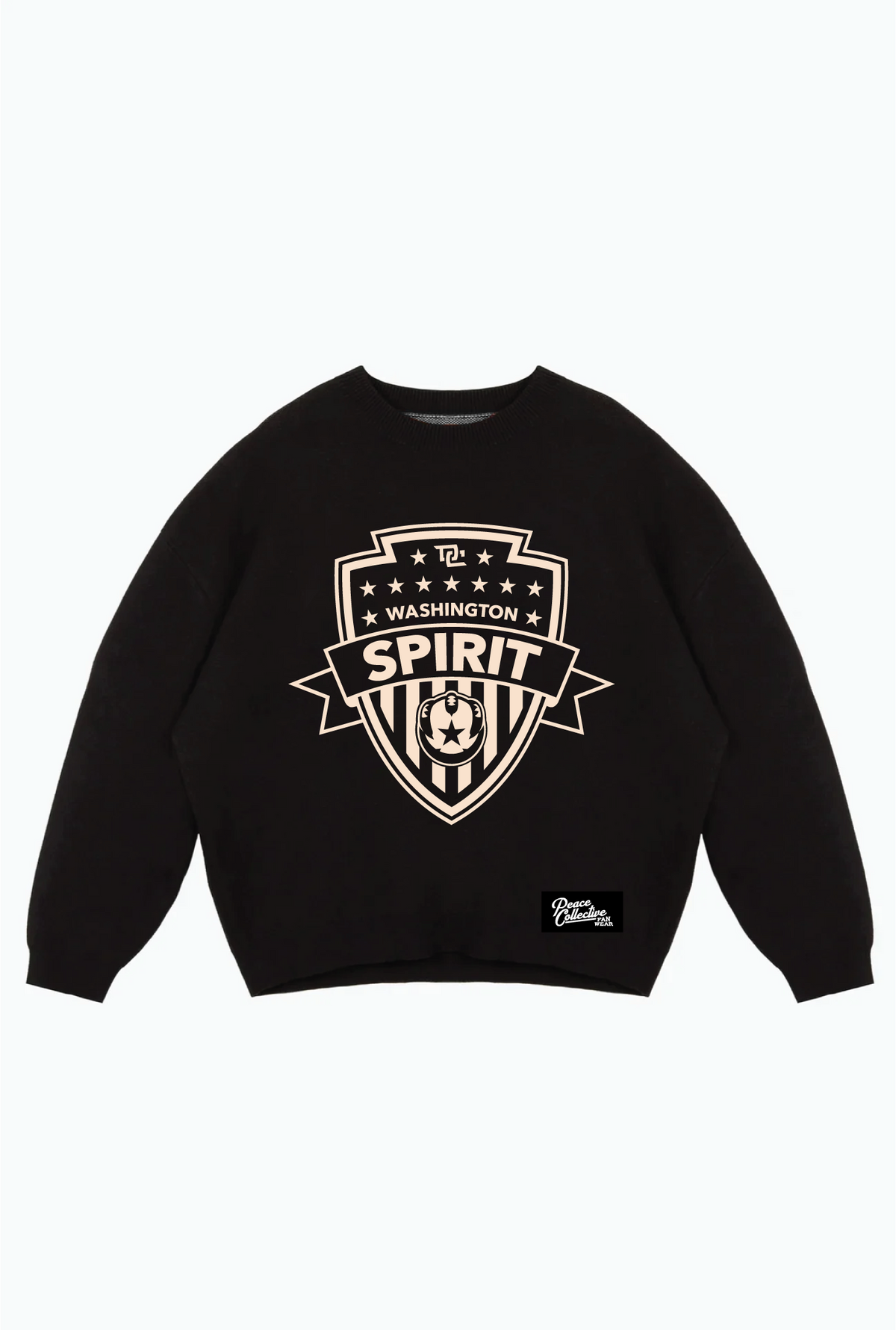 Washington Spirit Essentials Strickpullover – Schwarz