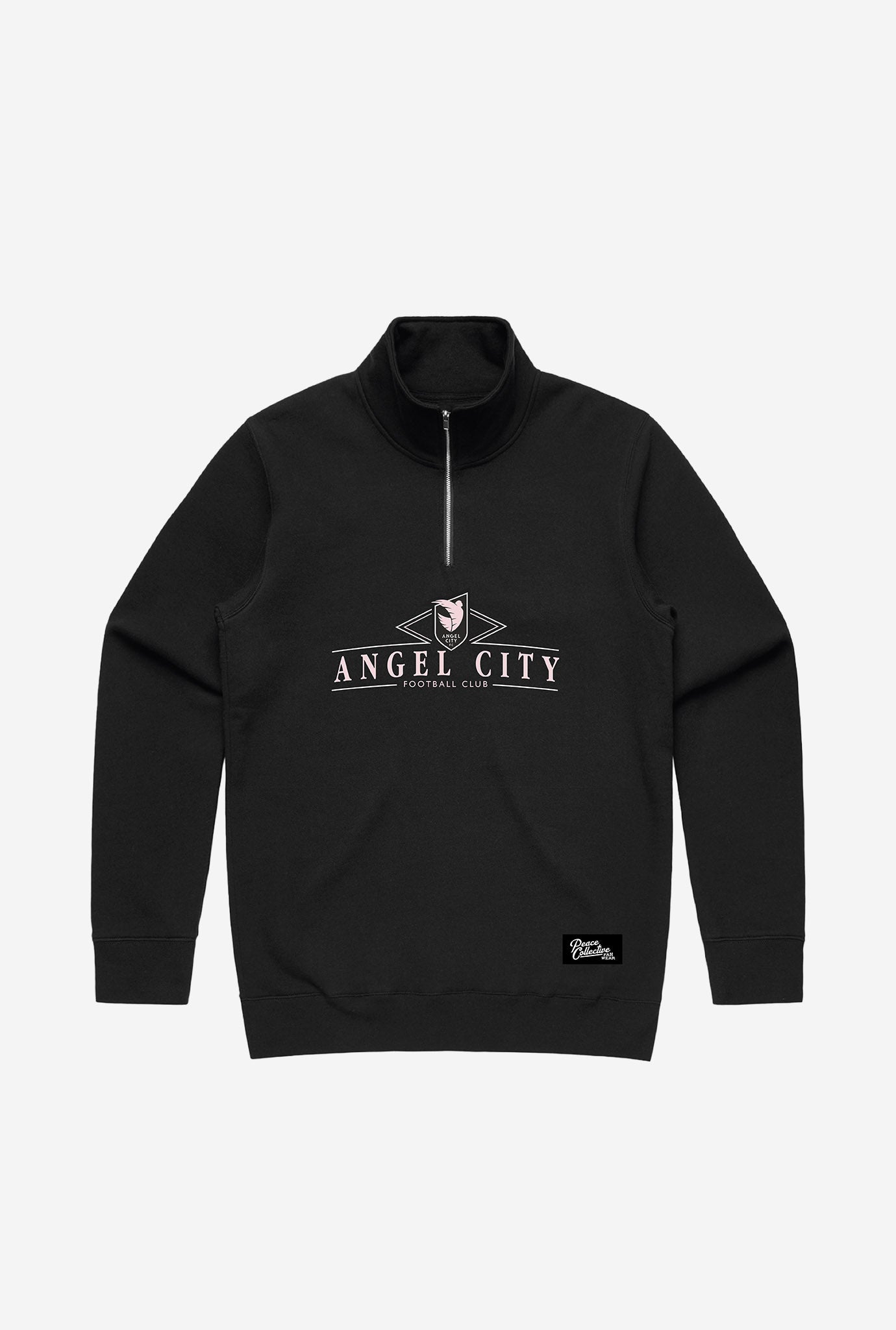 Angel City FC Vintage Quarter Zip - Black