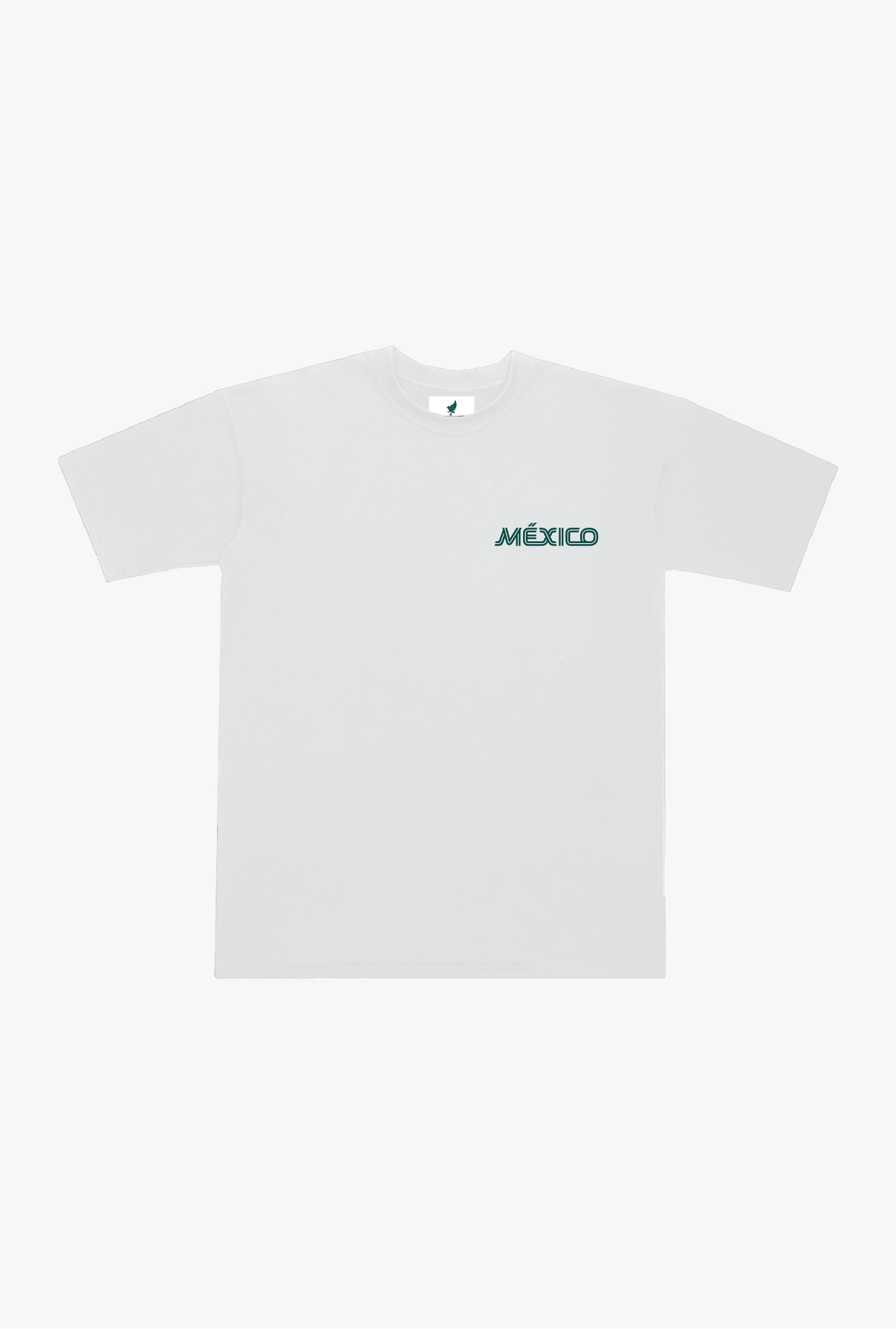 Mexico Football Heavyweight T-Shirt - White