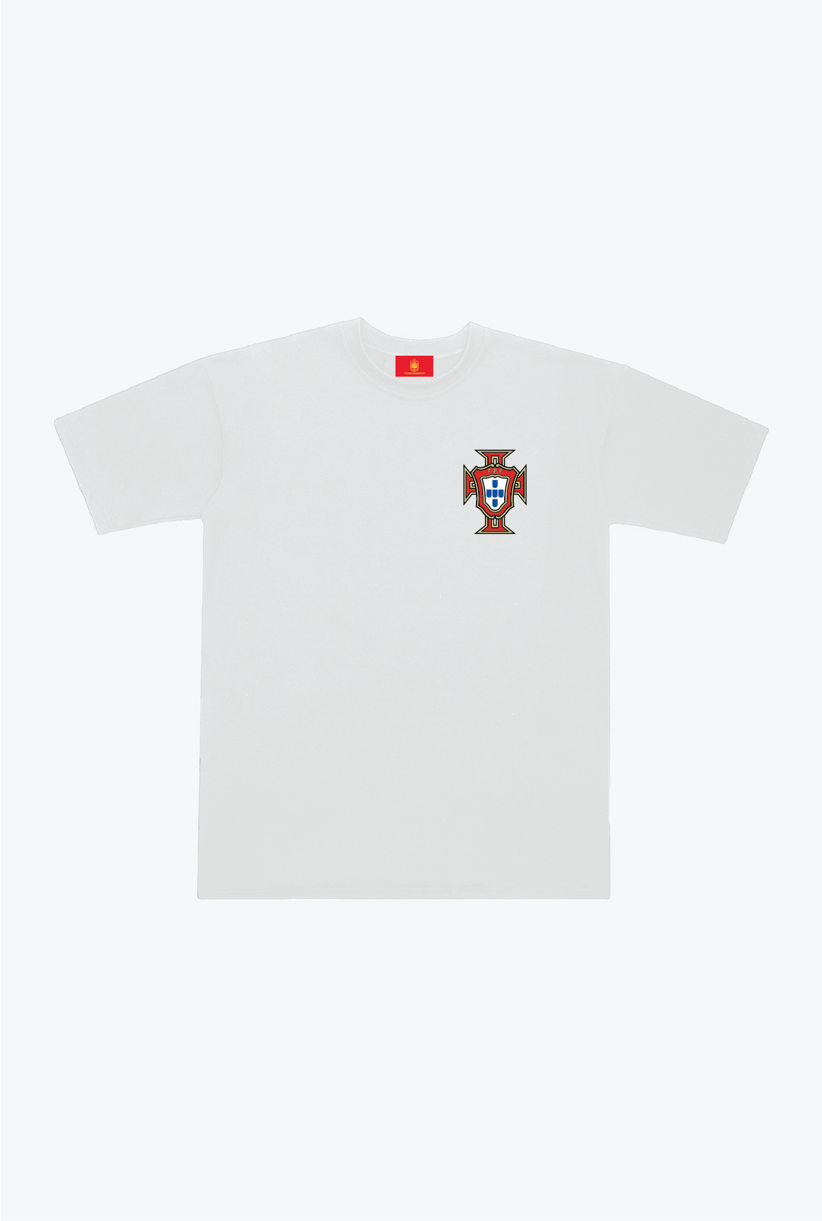 Portugal Football Heavyweight T-Shirt - White