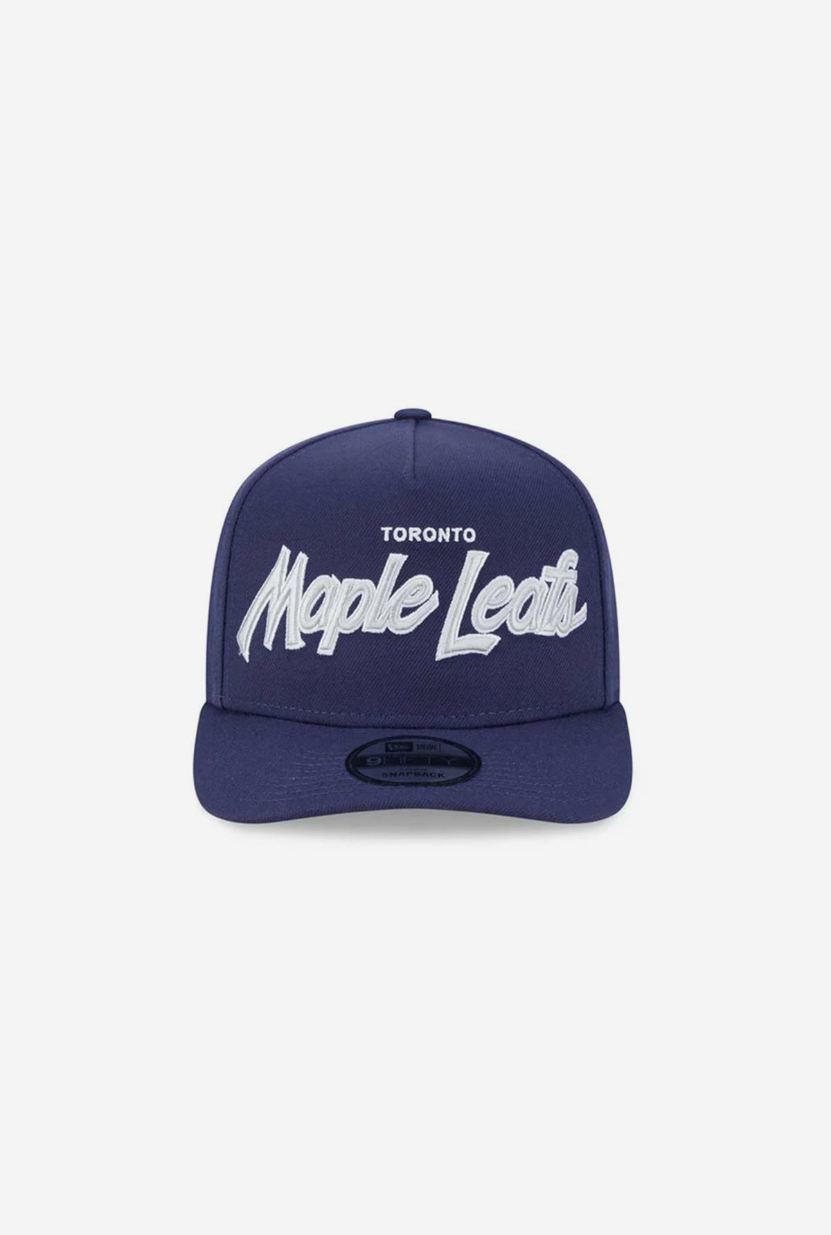 Toronto Maple Leafs Script 9FIFTY Adjustable Cap - Navy