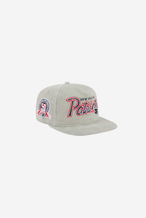 New England Patriots Golfer Corduroy E3 XGY 9FIFTY