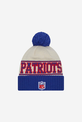 New England Patriots NFL 23 Sideline History Knit