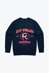 New England Revolution Vintage Washed Crewneck - Navy