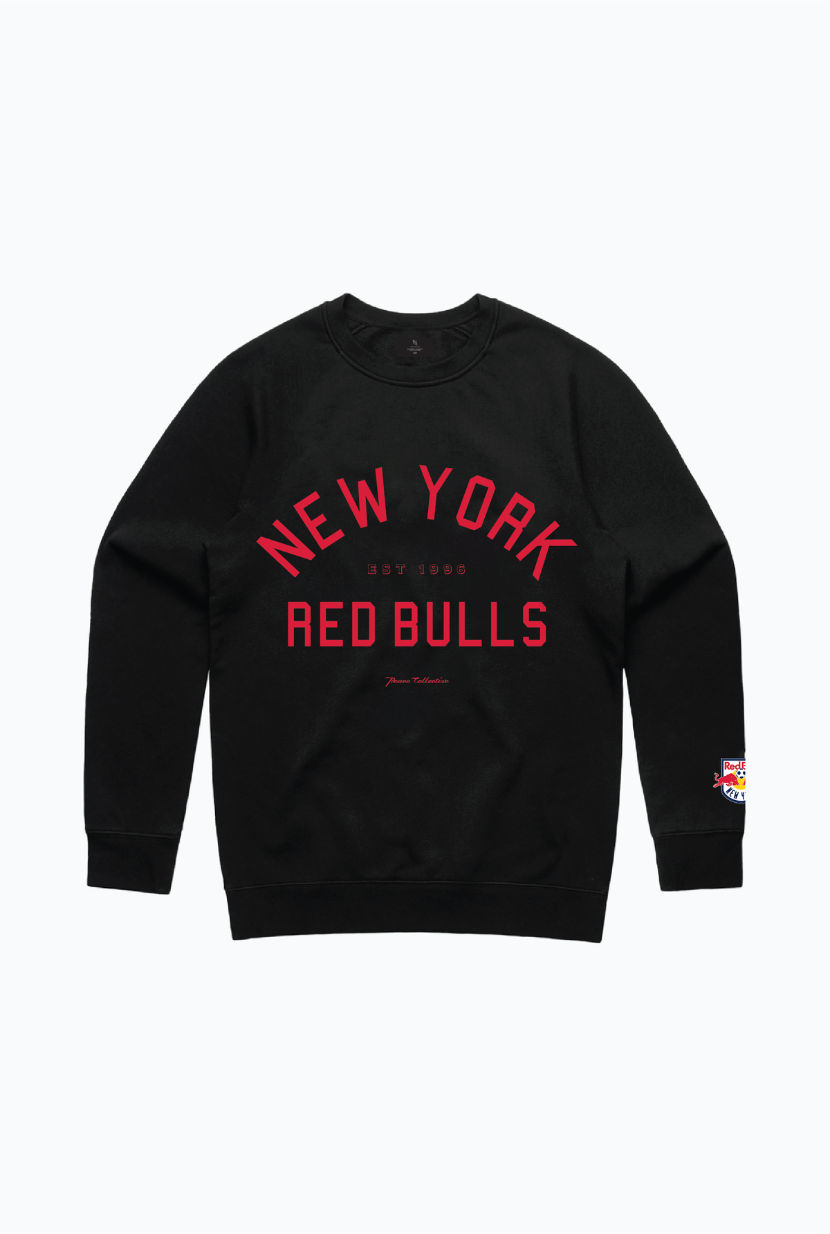 New York Red Bulls Essentials Heavyweight Crewneck - Black