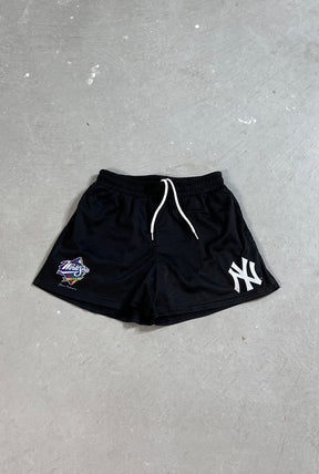 New York Yankees 1999 World Series Mesh Shorts - Black
