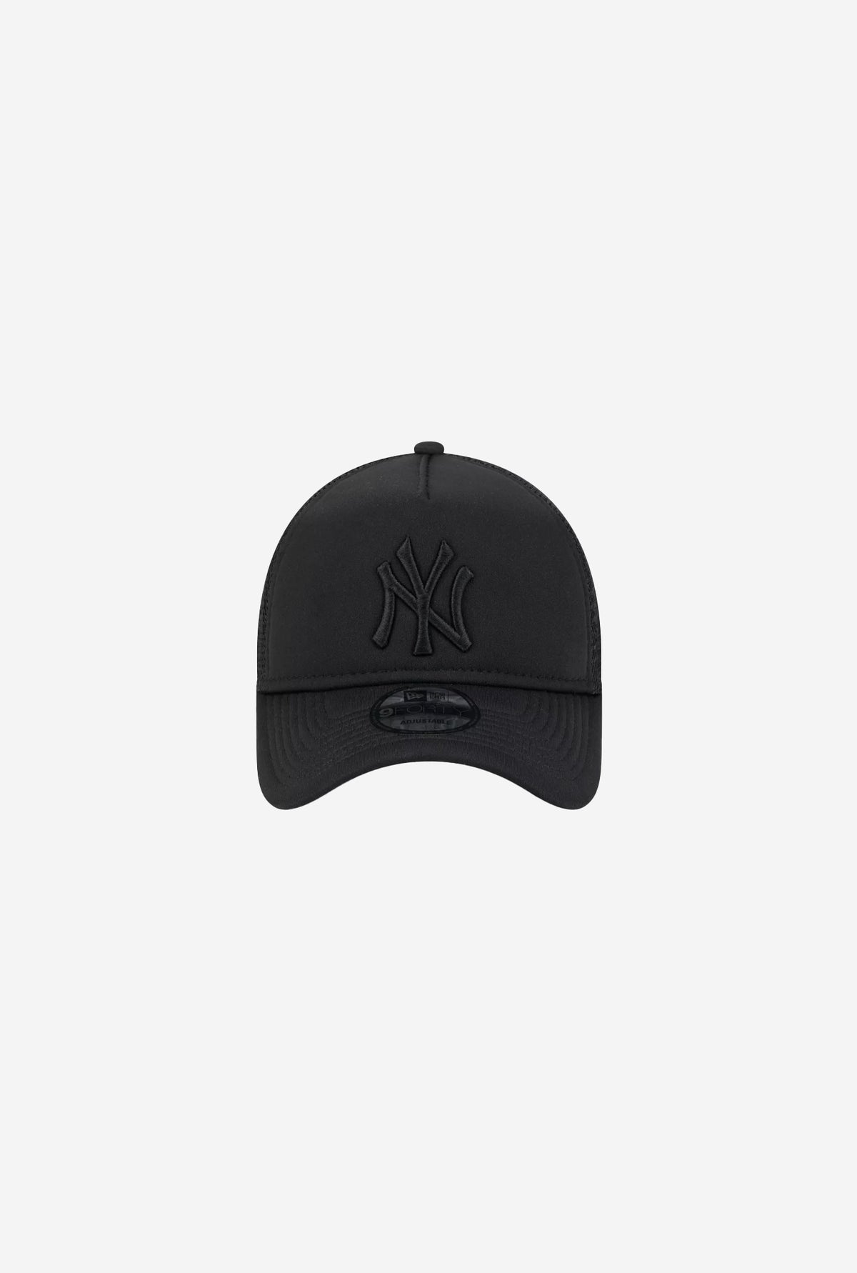 New York Yankees 9FORTY A-Frame Trucker - Black/Black