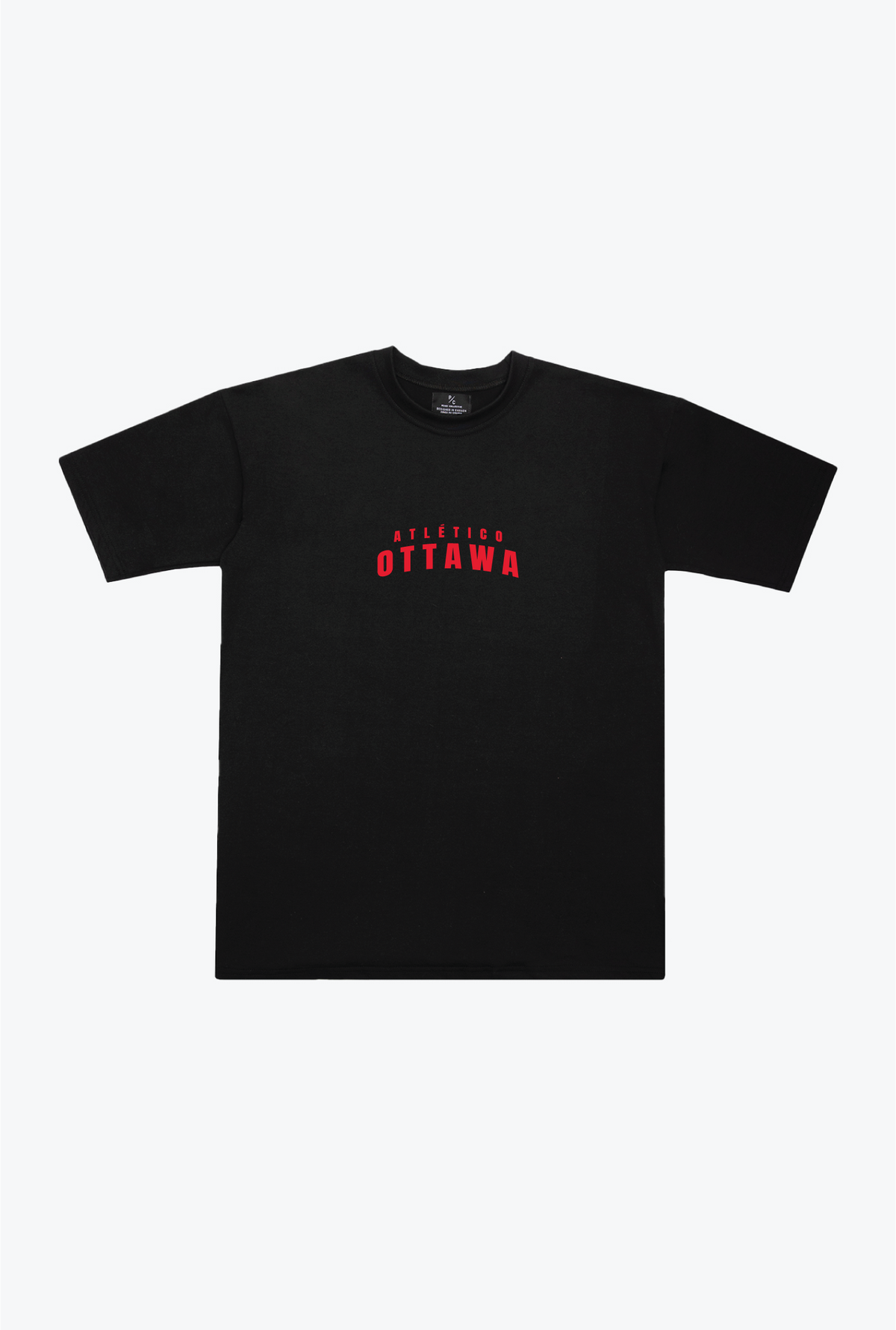 Atletico Ottawa Heavyweight T-Shirt - Black
