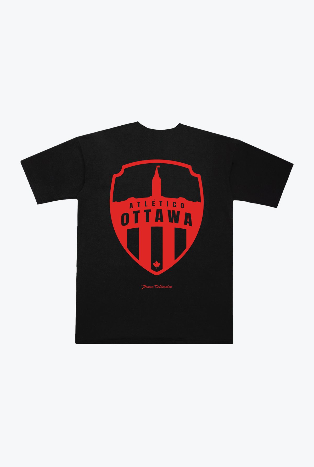 Atletico Ottawa Heavyweight T-Shirt - Black